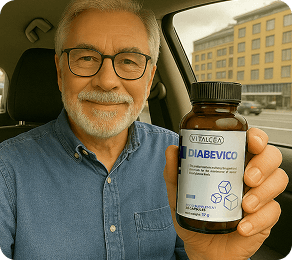 Person with KetoEssence product