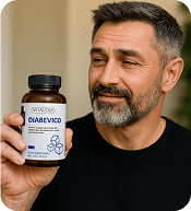 Person with KetoEssence product